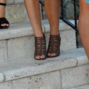 Fergalicious gladiator heels